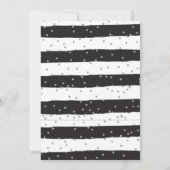 Invitation Jour de l'anniversaire de la Cheerleader rouge, ar (Dos)