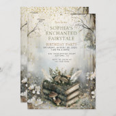 Invitation Jour de l'anniversaire de la Foire forestière ench (Devant / Derrière)