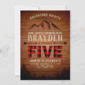 Invitation Jour de l'anniversaire de la plantation du bison d (Devant)