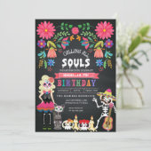 Invitation Jour de l'Halloween mortes (Debout devant)