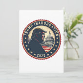 Invitation Jour de l'investiture de Trump 2025 Fier Maga (Debout devant)