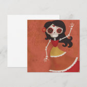 Invitation Jour de l'invitation des morts (Devant / Derrière)