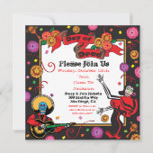 Invitation Jour de l'invitation du Parti mort (Devant)