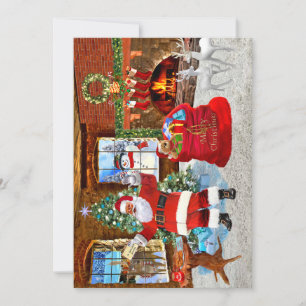 Invitation Jour de Noël avec le Père Noël