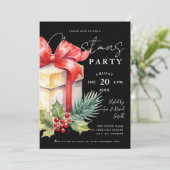 Invitation Jour de Noël Jour de Noël (Debout devant)