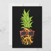 Invitation Jour de Pi Pi Ananas Ananas Drôle Maths Enfants Fe (Devant)