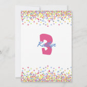 Invitation Jour de rebond (Dos)