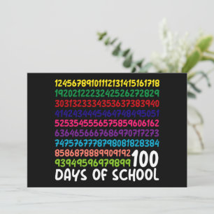 Invitation Jour des 100 nombres de mathématiques à l'école po