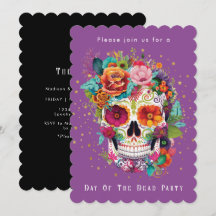 Jour Des Morts Crâne de Sucre Mexicain Tous Les Âm