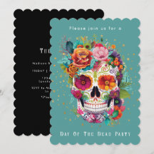Jour Des Morts Crâne De Sucre Mexicain Toutes Âmes