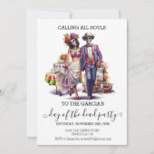 Invitation Jour des morts Dia De la Muertos (Devant)