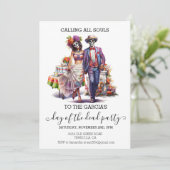 Invitation Jour des morts Dia De la Muertos (Debout devant)
