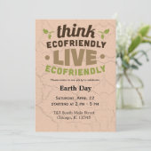 Invitation Jour des terres (Debout devant)