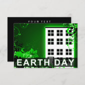 Invitation jour des terres : construction hi-fi (Devant / Derrière)