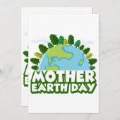 Invitation Jour des terres mère (Devant / Derrière)