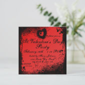 Invitation Jour des Valentines de Grungy Goth (Debout devant)