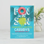 Invitation Jour d'été pour adultes (Debout devant)