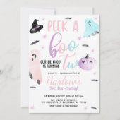 Invitation Jour d'Halloween rose Pastel Pink (Devant)