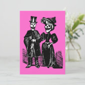 Invitation Jour du couple mort (Debout devant)