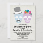 Invitation Jour du Dead Engagement Party (Devant)