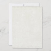 Invitation Jour du Dead Engagement Party (Dos)