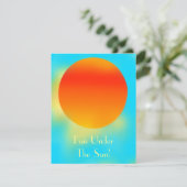 Invitation Jour Ensoleillé (Debout devant)