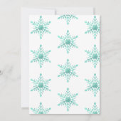 Invitation Jour fabuleux pour l'hiver (Dos)