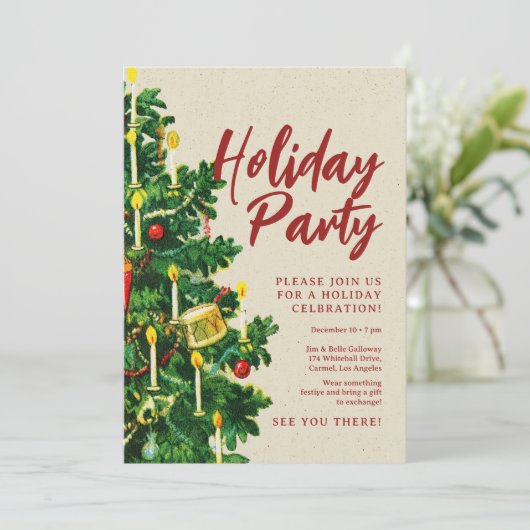 Invitation Jour férié (Debout devant)