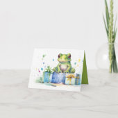 Invitation Jour férié de la grenouille (Dos)