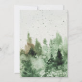 Invitation Jour férié férié fêtes de Noël Diner (Dos)