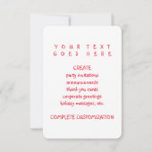 Invitation jour heureux BOKEH d'infirmières (Dos)