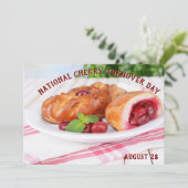 Invitation Jour national du chiffre d'affaires des cerisiers (Debout devant)