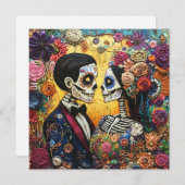 Invitation Jour raffiné des morts (Devant / Derrière)