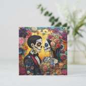 Invitation Jour raffiné des morts (Debout devant)