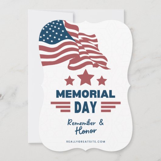 Invitation #JourDuSouvenirInvitationsSeRappelerEtHonorer (Devant)