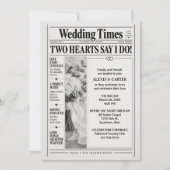 Invitation Journal de Mariage (Devant)