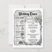 Invitation Journal de mariage (Devant)