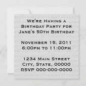 Invitation Journal des années 1950 (Dos)