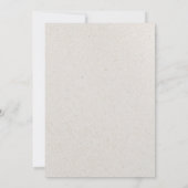 Invitation Journal élégant tendance chic douce 16 Photo (Dos)