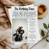 Invitation Journal Unique Fun Photo 26th Birthday Party