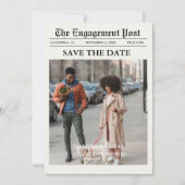 Invitation Journal Unique Fun Photo Save the Date Mariage (Devant)