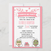 Invitation Journée au Spa pour la future mariée (Devant)