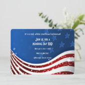 Invitation Journée commémorative du drapeau étoilé (Debout devant)