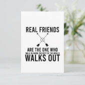 Invitation Journée de l'amitié vrais amis (Debout devant)