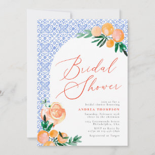 Invitation Journée de mariage italienne Aperol Spritz Orange