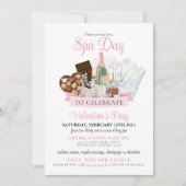 Invitation Journée de Spa au Champagne et au Chocolat pour la (Devant)