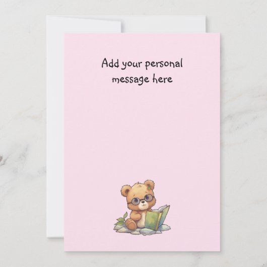 Invitation Journée des enseignants heureux (Dos)