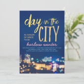 Invitation Journée du City Bachelorette Party (Debout devant)