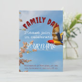 Invitation Journée famille (Debout devant)