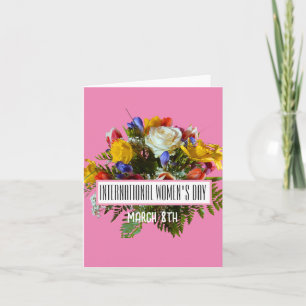 INVITATION JOURNÉE INTERNATIONALE DE LA FEMME 8 MARS